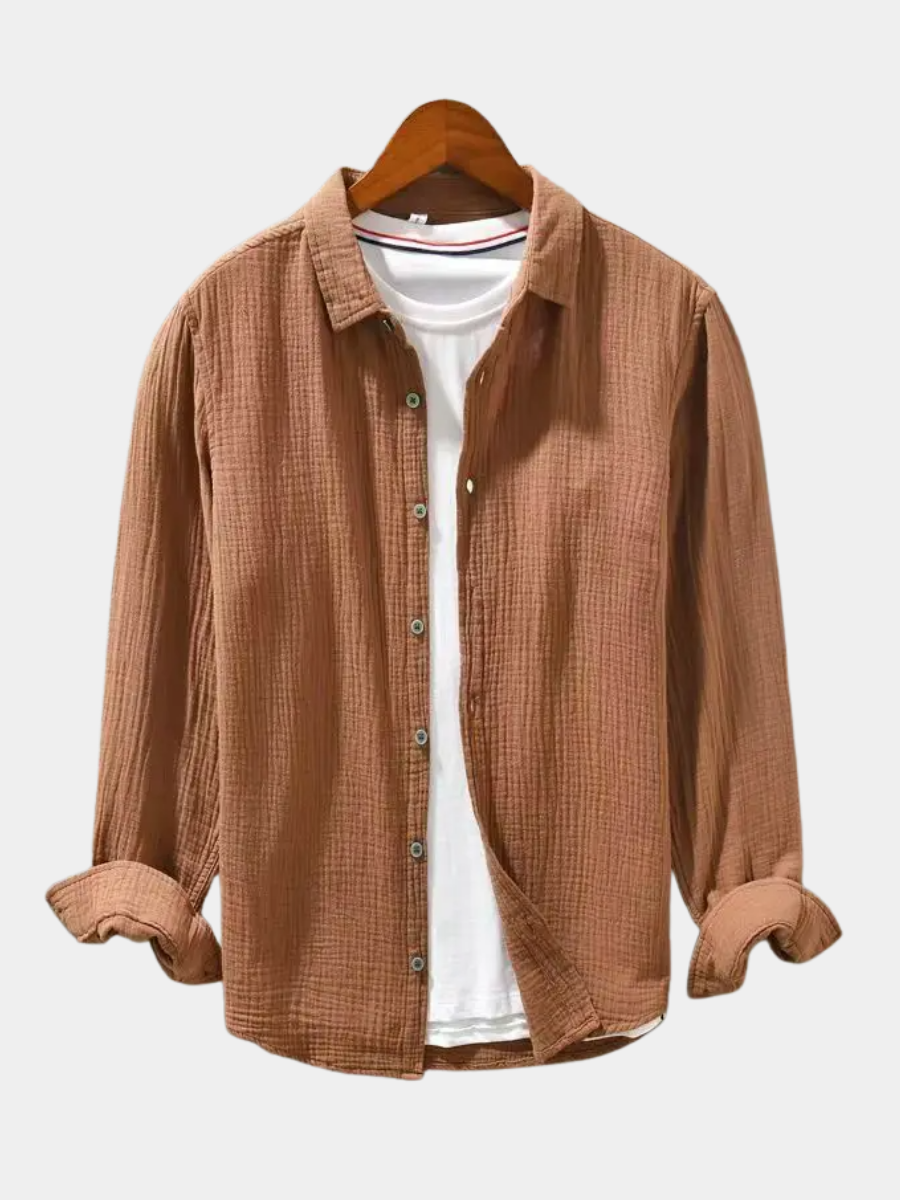 Alberto™ | Camicia Elegante in Cotone Morbido