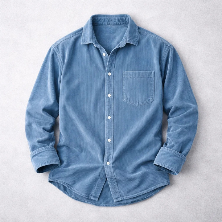 Giuliano™ | Camicia Classica in Velluto Premium