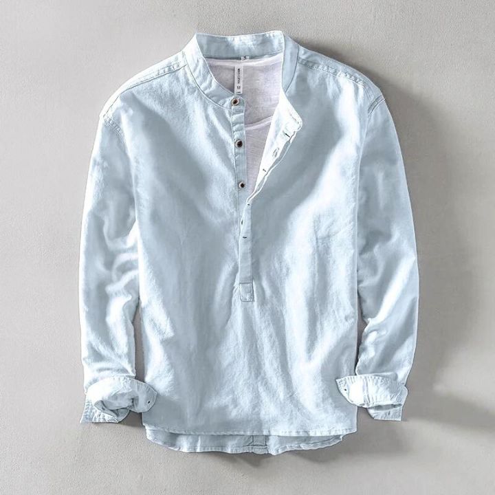 Emanuele™ | Camicia in Lino Traspirante