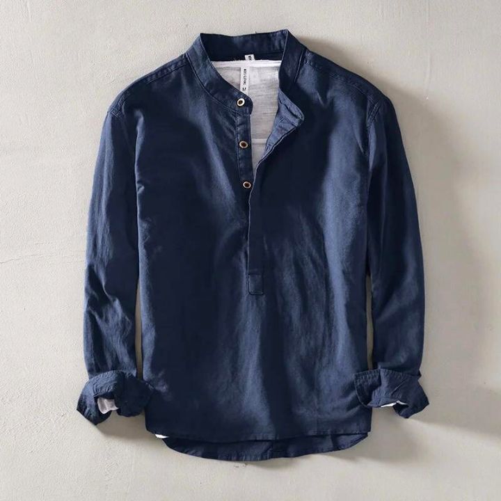 Emanuele™ | Camicia in Lino Traspirante