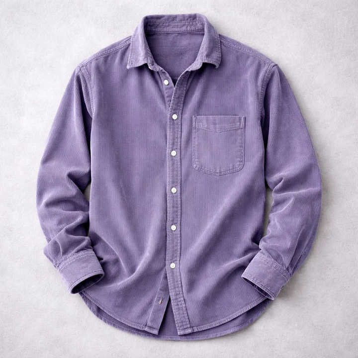 Giuliano™ | Camicia Classica in Velluto Premium