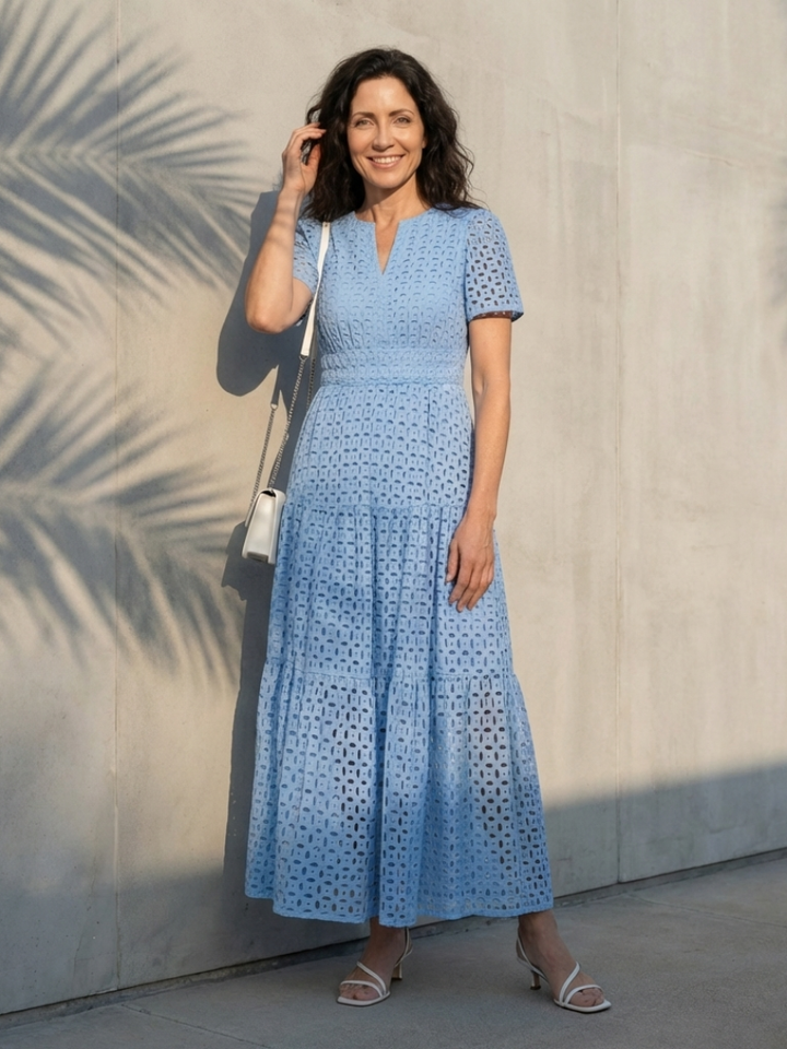 Camilla™ | Abito Perla Blu