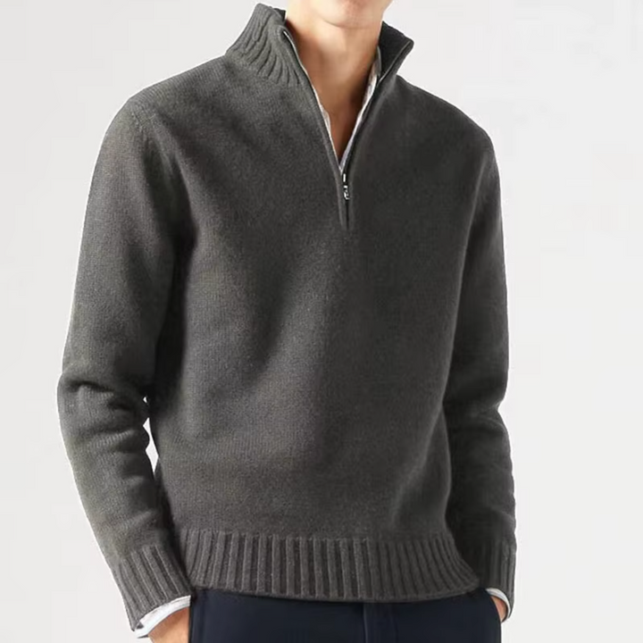 Domenico | Pullover Mezza Zip
