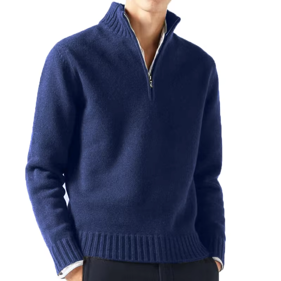 Domenico | Pullover Mezza Zip