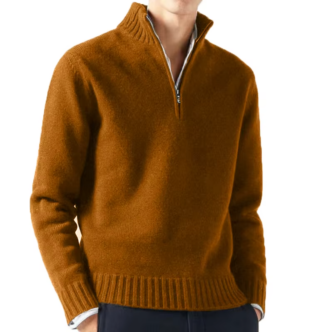 Domenico | Pullover Mezza Zip