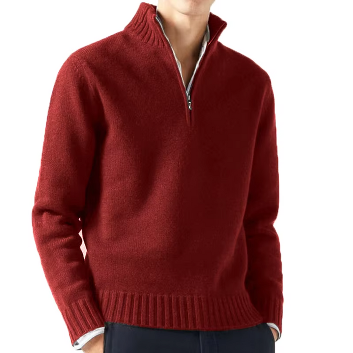 Domenico | Pullover Mezza Zip