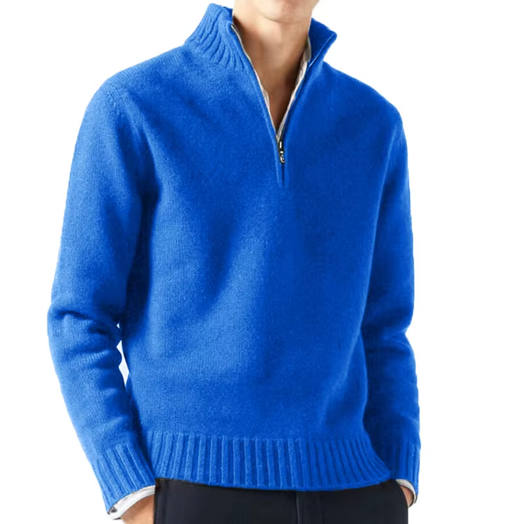 Domenico | Pullover Mezza Zip