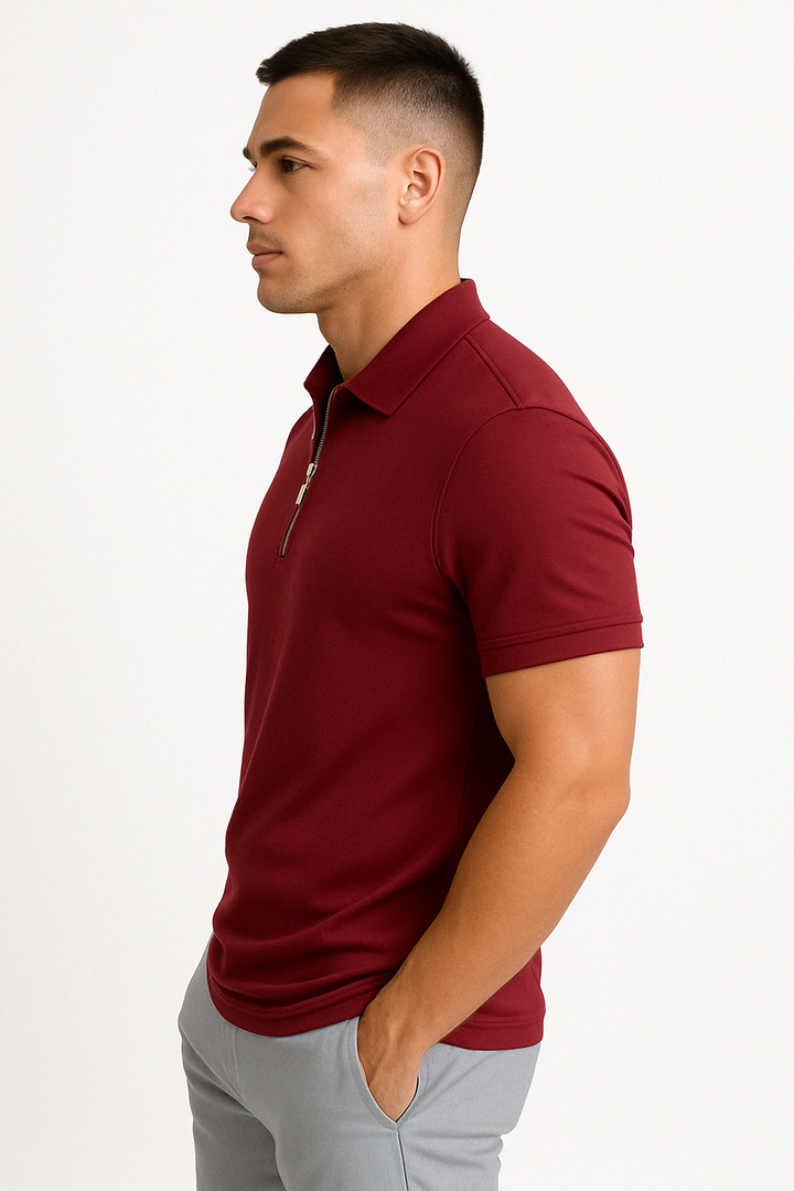 Valente™ | Polo Zip Elegante