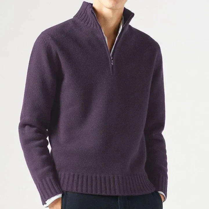 Domenico | Pullover Mezza Zip