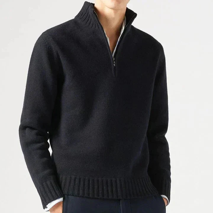 Domenico | Pullover Mezza Zip