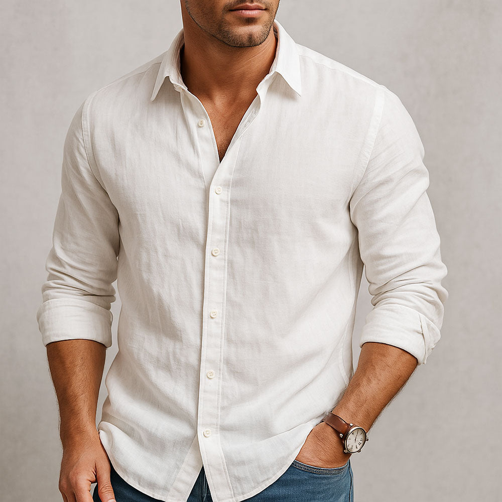 Valentino™ | Camicia in Lino Leggero