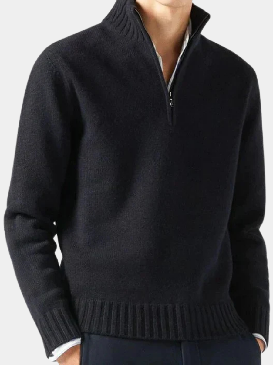 Domenico | Pullover Mezza Zip