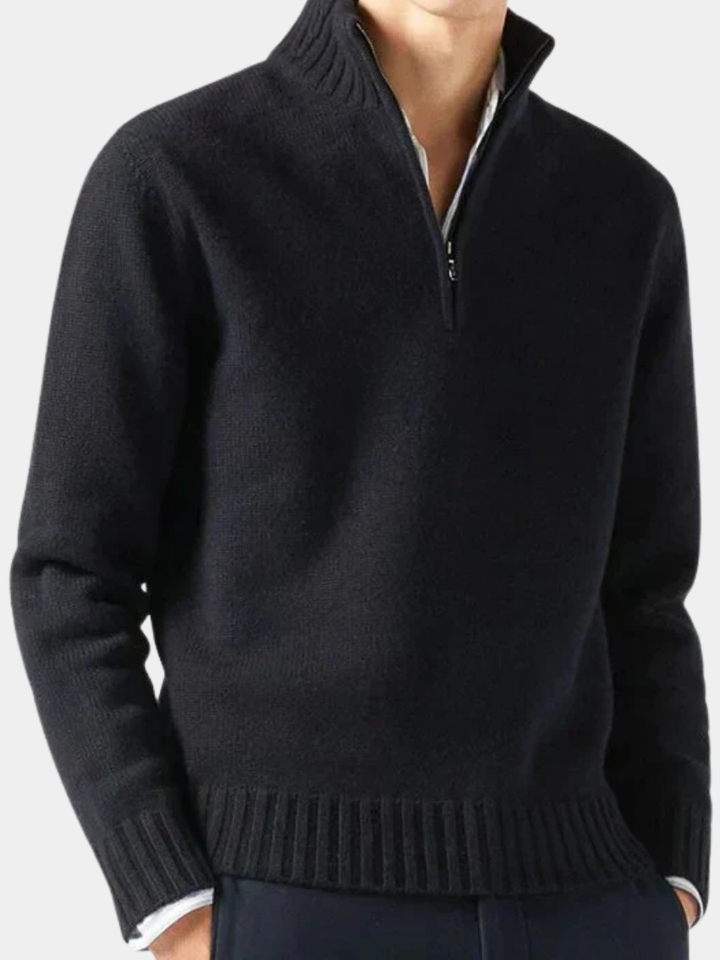 Domenico | Pullover Mezza Zip