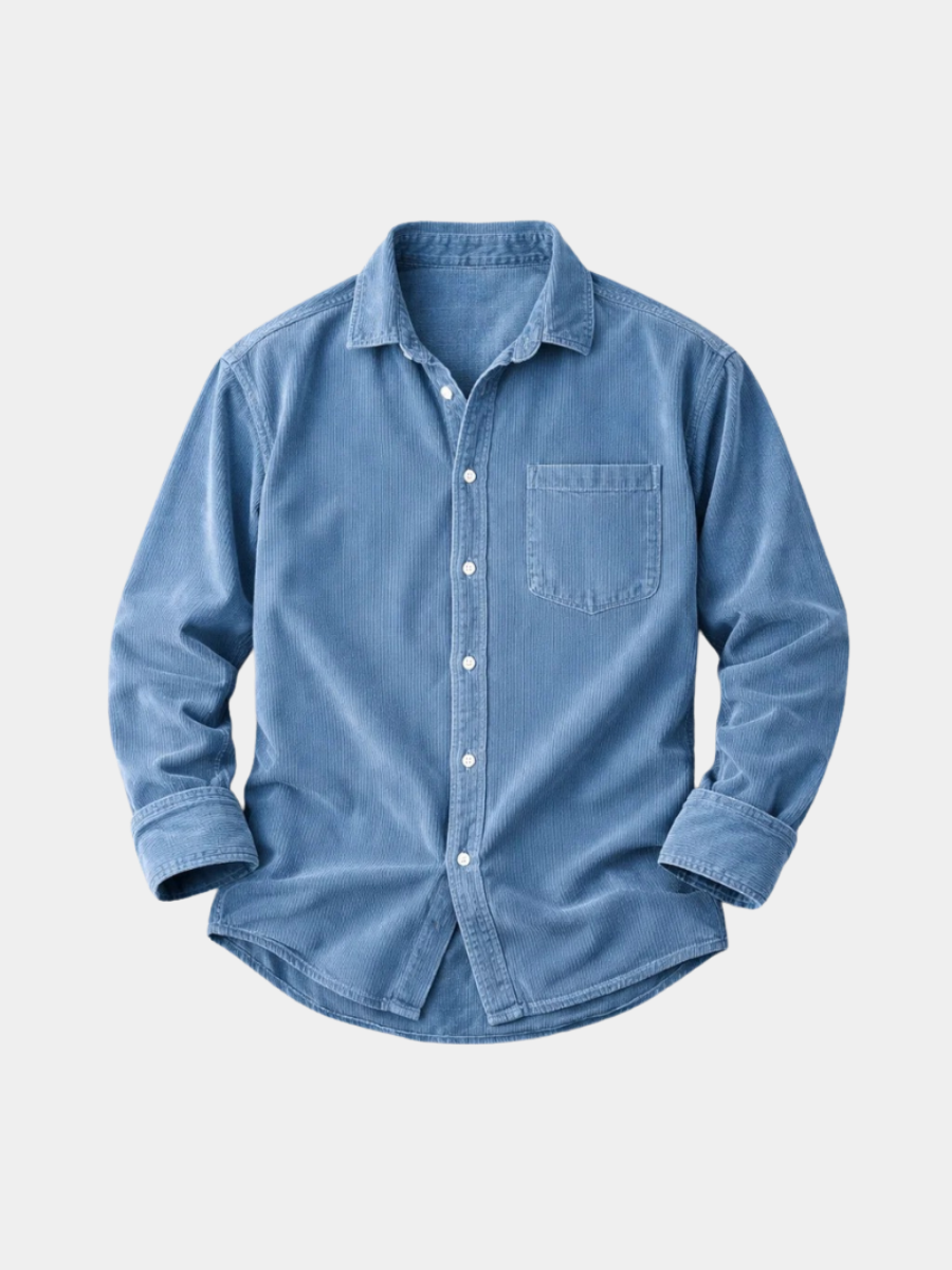 Giuliano™ | Camicia Classica in Velluto Premium