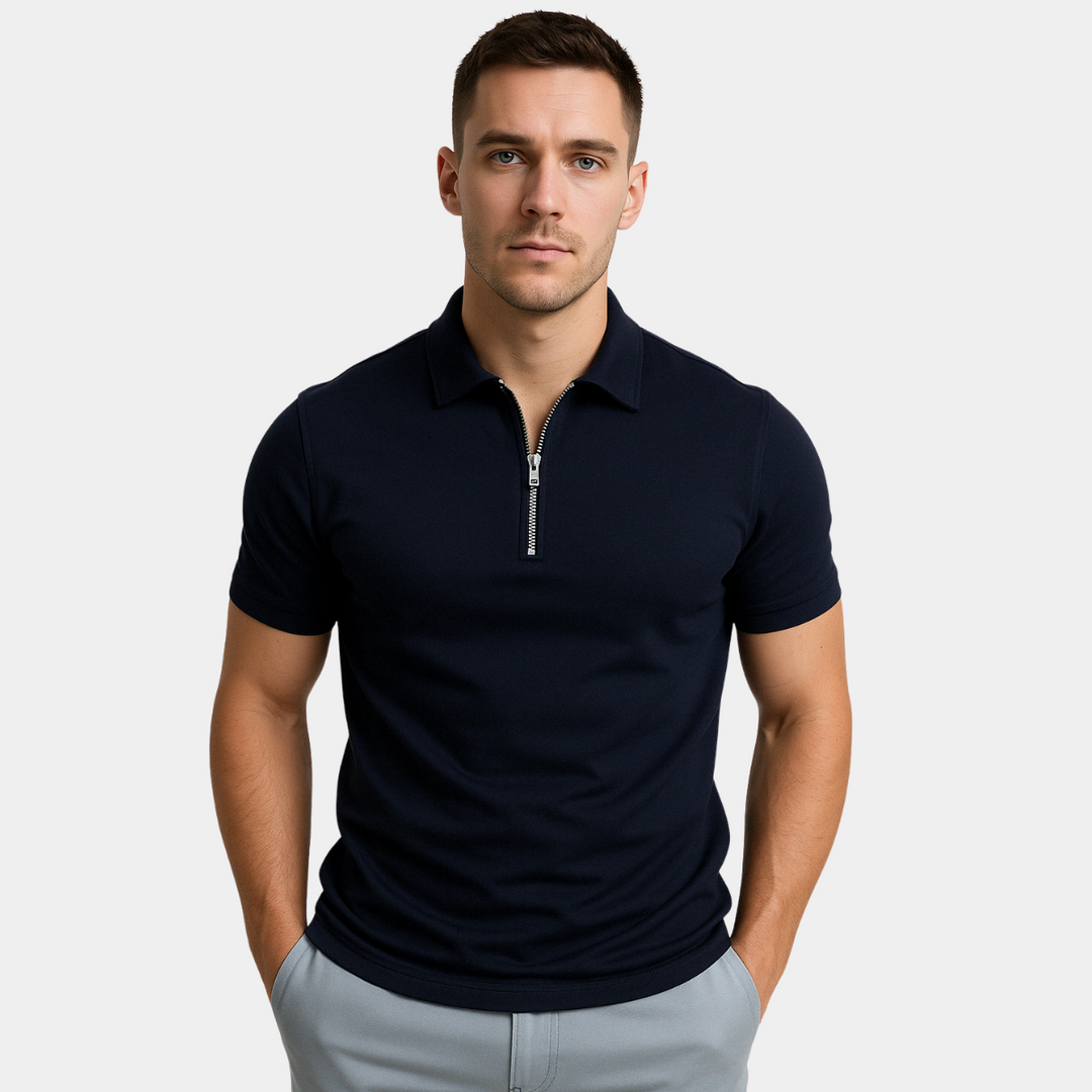 Valente™ | Polo Zip Elegante