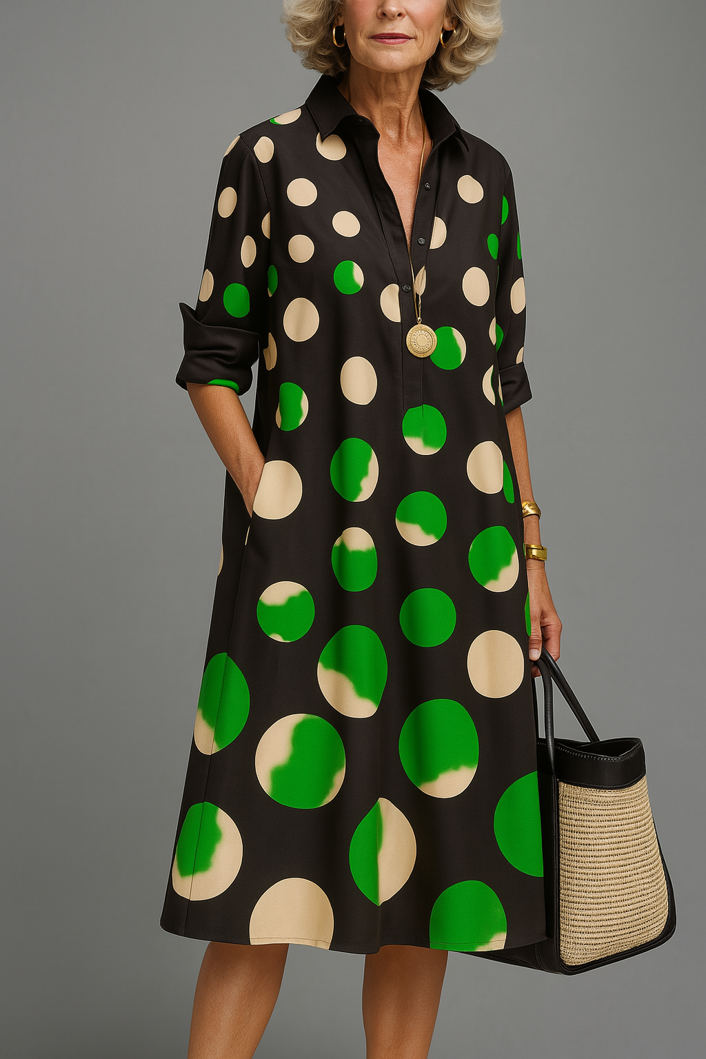 Alessia | Elegante vestito midi