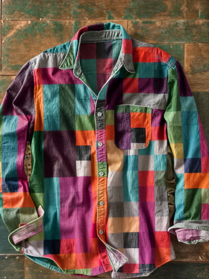Luca - Camicia elegante con tasca pratica Elara Milano