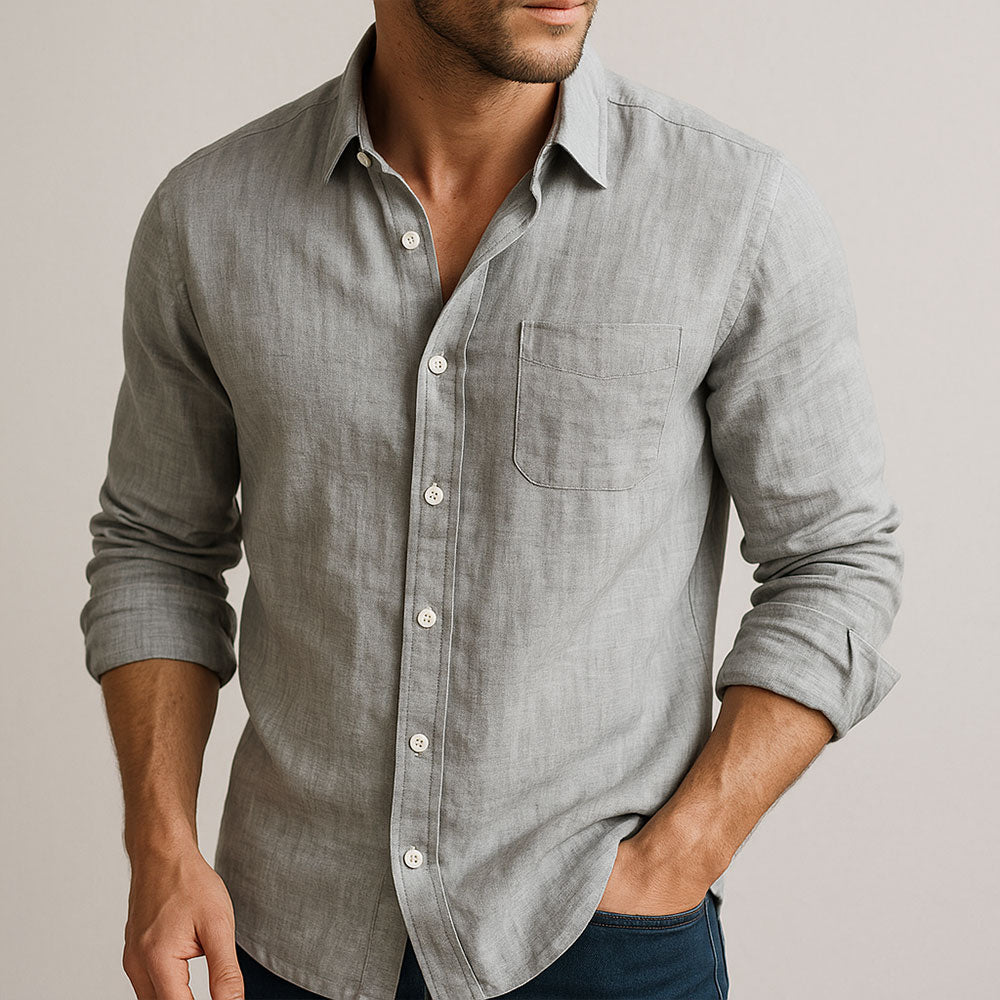 Valentino™ | Camicia in Lino Leggero