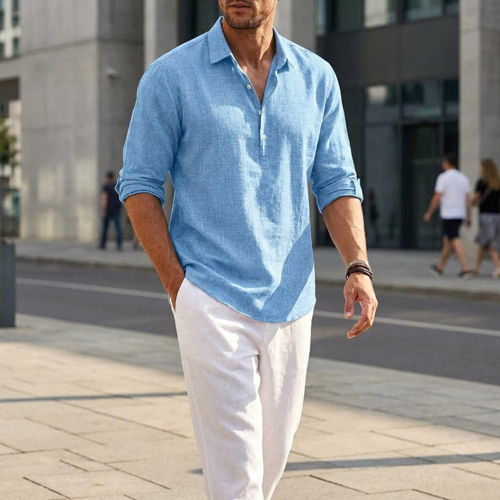 Gabriele – Camicia Uomo in Cotone