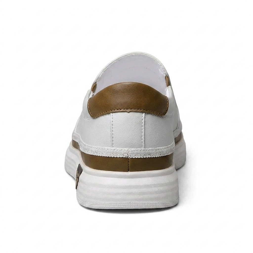LEONARDO – Sneaker Uomo Slip-On in Pelle