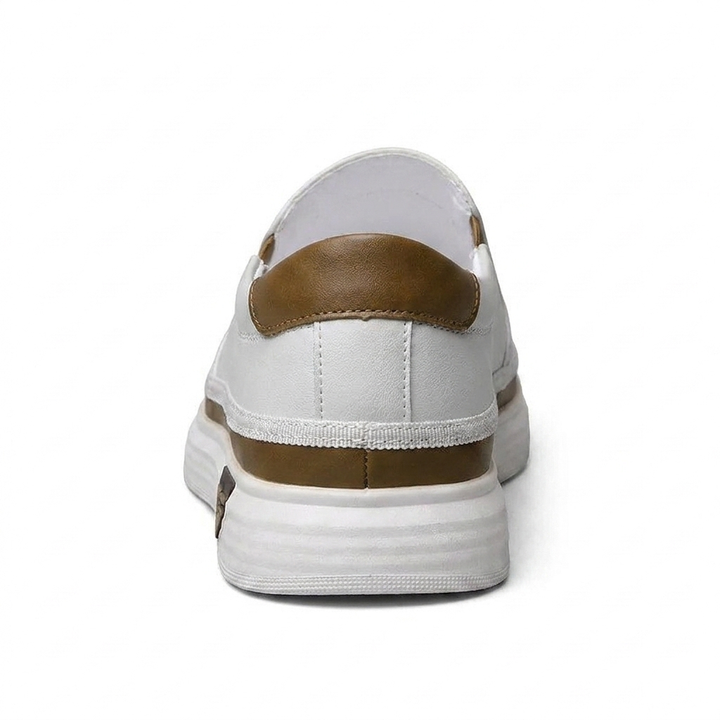 LEONARDO – Sneaker Uomo Slip-On in Pelle