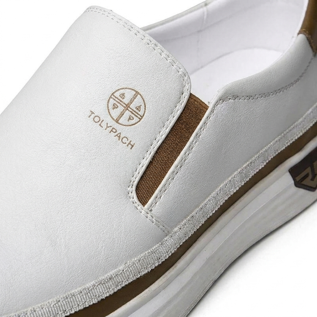 LEONARDO – Sneaker Uomo Slip-On in Pelle