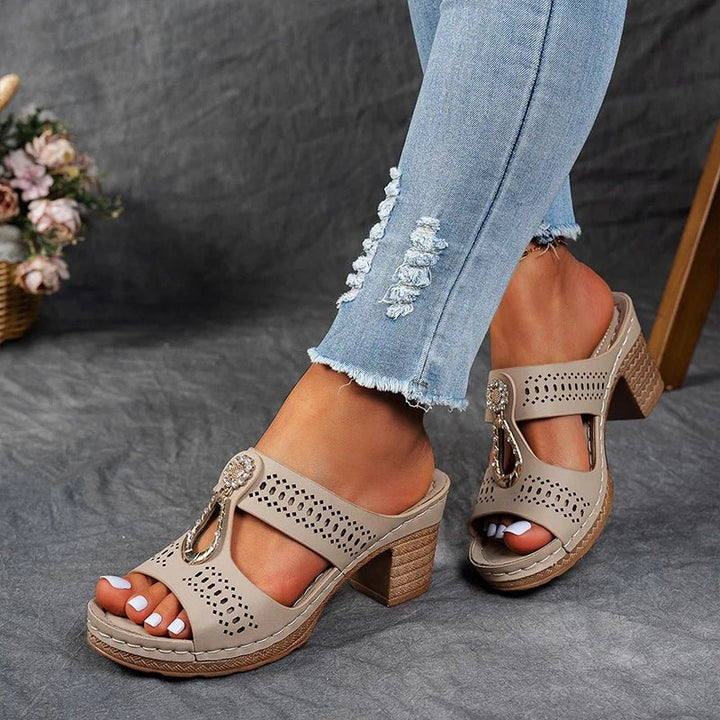 Isabella – Sandalo Elegante con Tacco