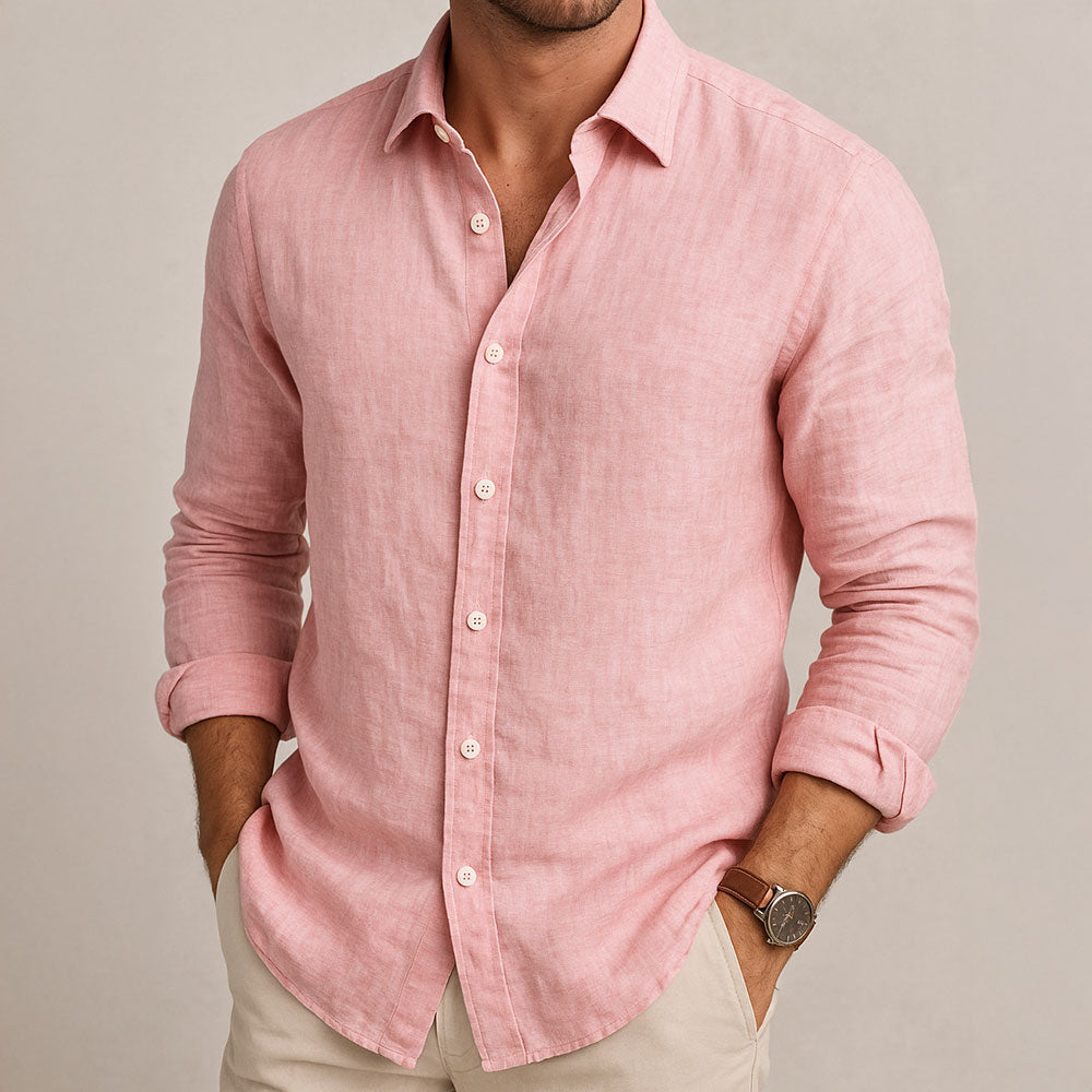 Valentino™ | Camicia in Lino Leggero